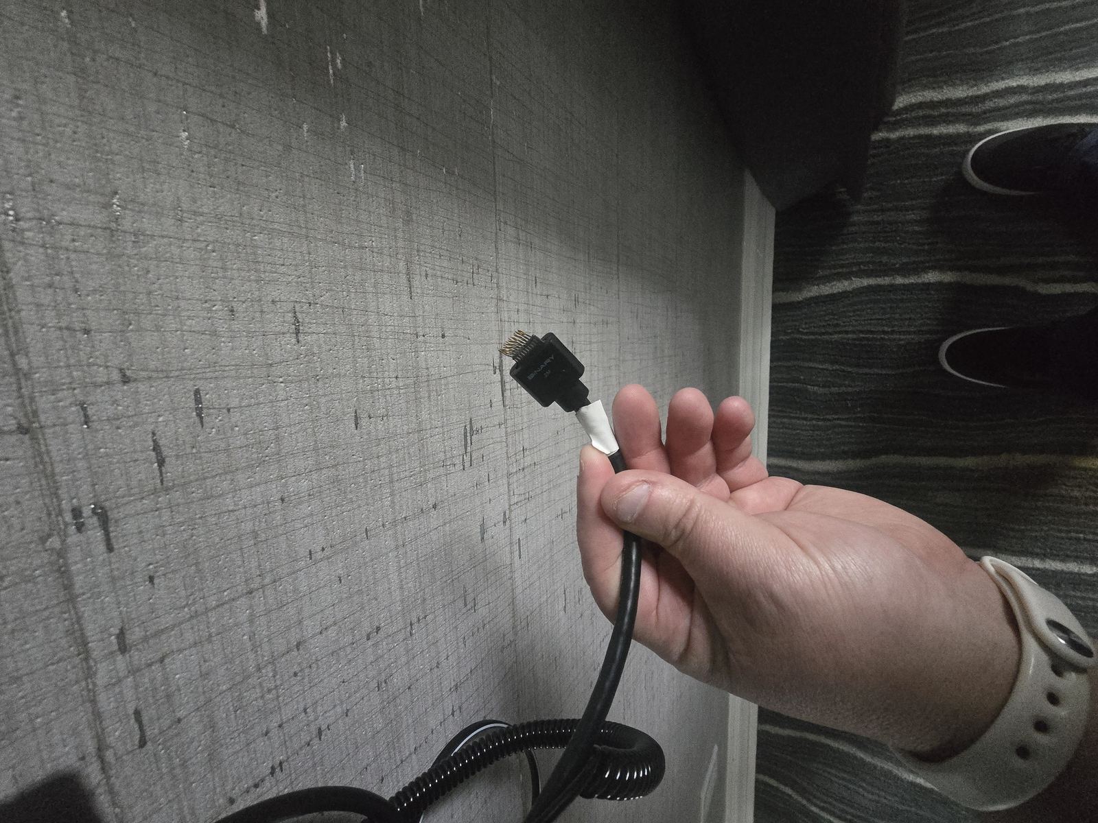 Wireless access point wall mount detail
